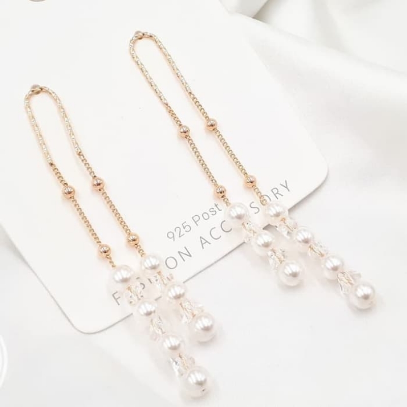 XUPING ANTING JURAI GOLD MUTIARA